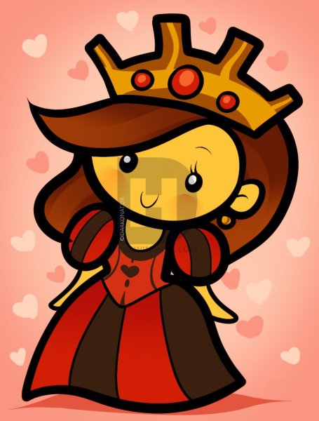 Королева мультяшный