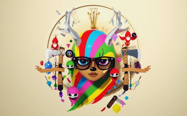 Креативный рабочий стол