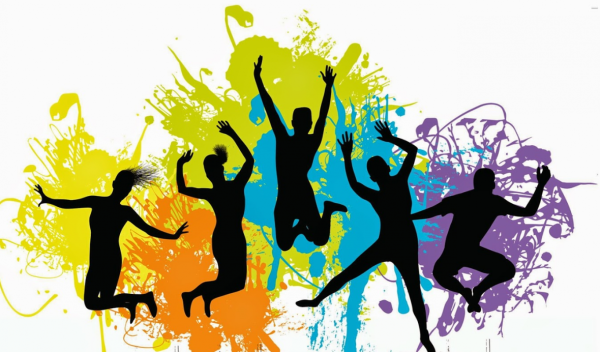 Молодежь рисунок