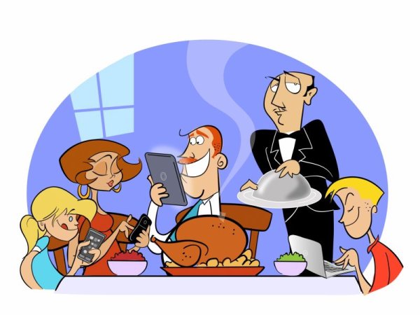 Мультяшный этикет