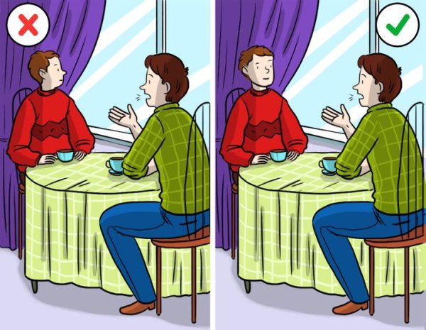 Этикет иллюстрация