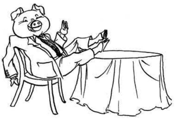 Раскраска этикет для детей