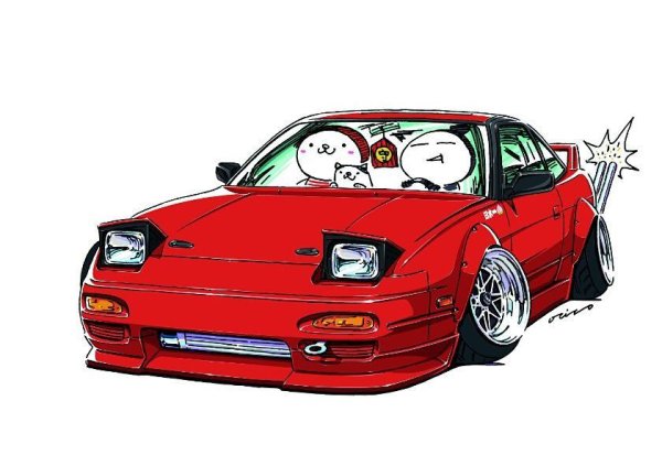 Ниссан 180 SX арт