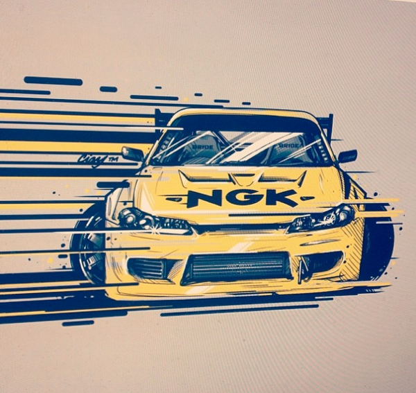 JDM Nissan Silvia s15 Art