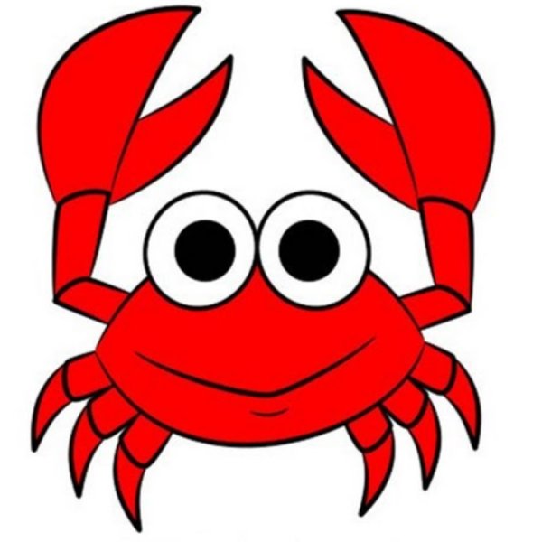 Краб мультяшный