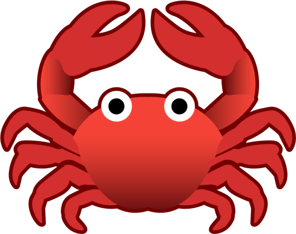 Краб мультяшный