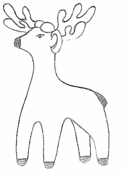 Филимоновский Олешек рисование