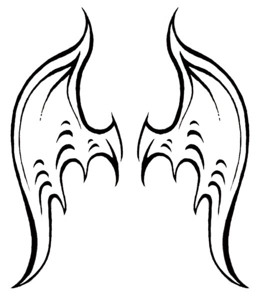 Крылья демона ререфенс