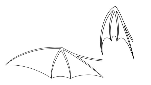 Крылья эскиз