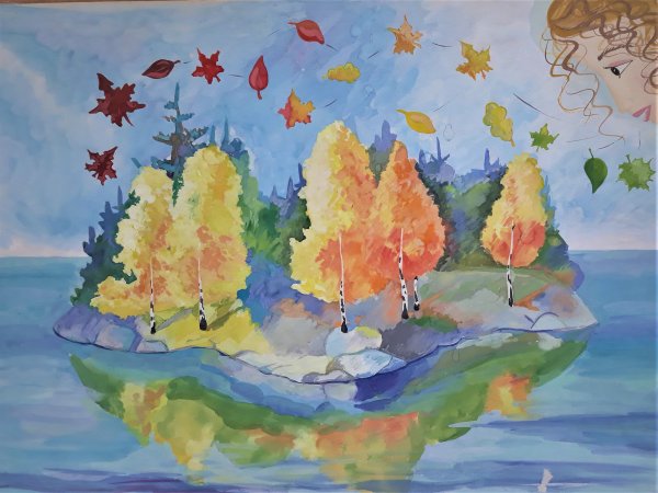 Название конкурс рисунков твори выдумывай пробуй осенняя палитра
