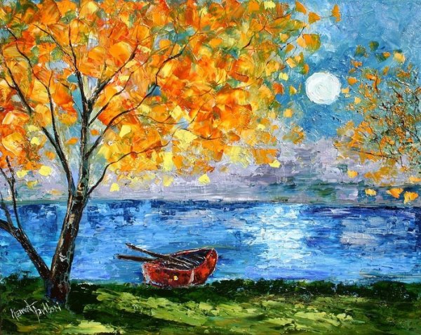 Карен Тарлтон картины осенние