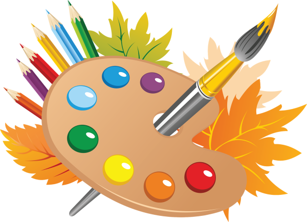 Палитра и кисти