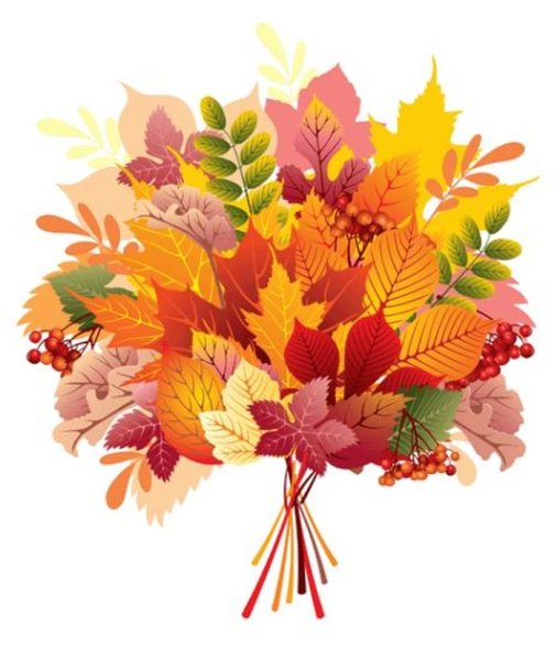 Осенние украшения на скотче