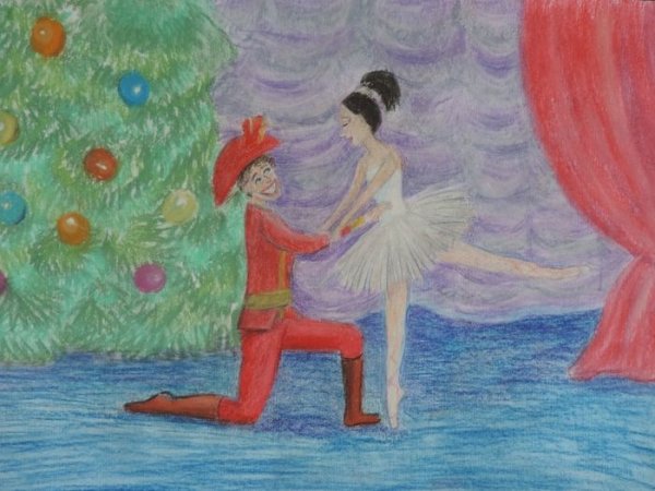 Балет Щелкунчик Чайковский рисунок