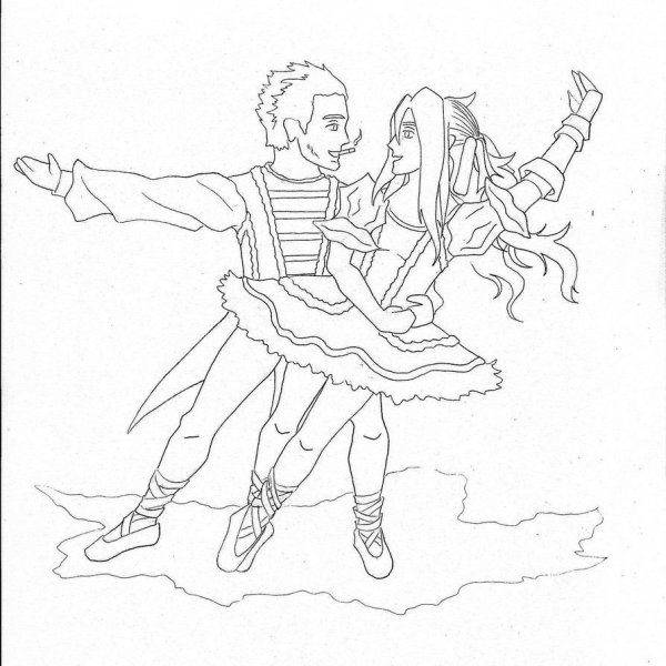 Раскраски балет Чайковского Щелкунчик