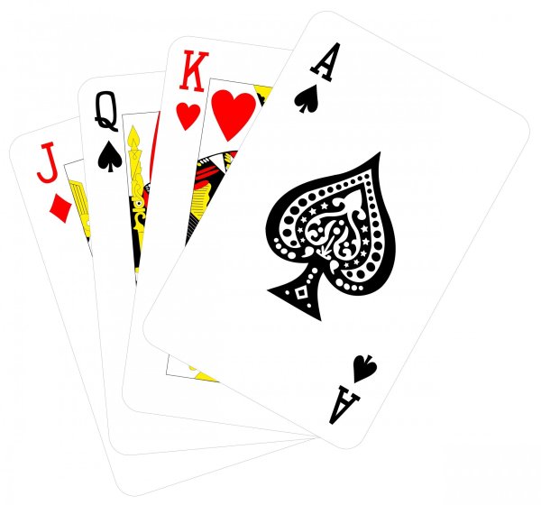 Игральные карты Король дама туз