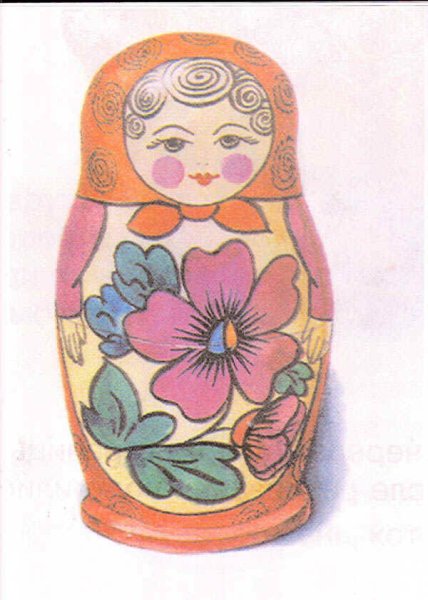 Рисование Полхов Майданская Матрешка