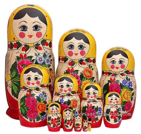 Семеновская Матрешка (Нижегородская Губерния г. Семенов)