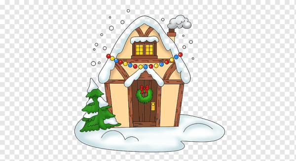 Зимний домик для детей