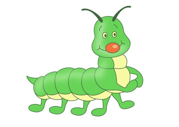 Сколопендра раскраска