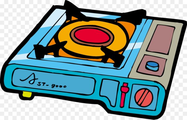 Кухонная плита мультяшная