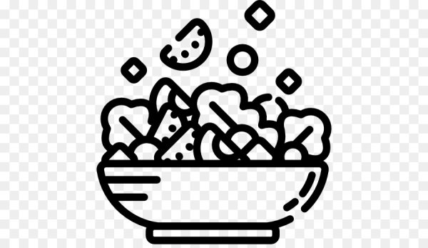 Салат мультяшный