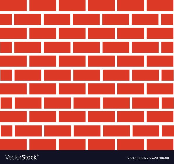 Нарисованный кирпич