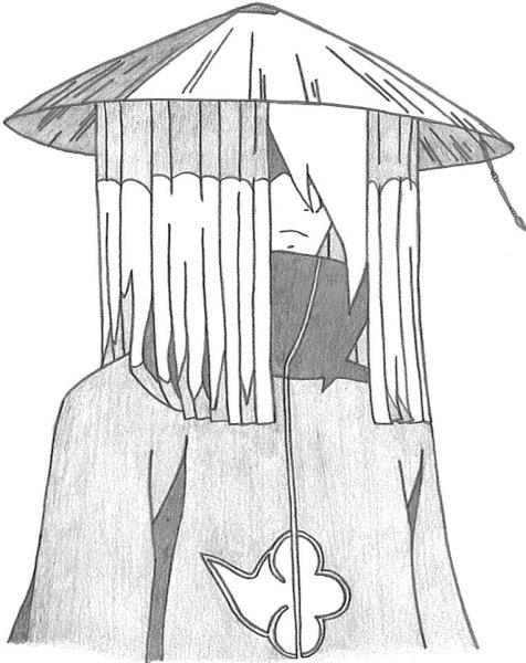 Рисунки Акацуки карандашом