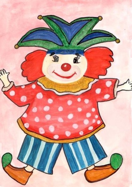 Петрушка персонаж Скоморох