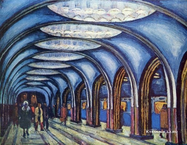 Наброски в метро