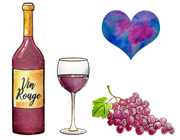 Вино клипарт