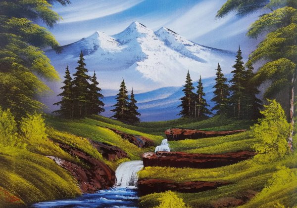 Альпы Боб Росс