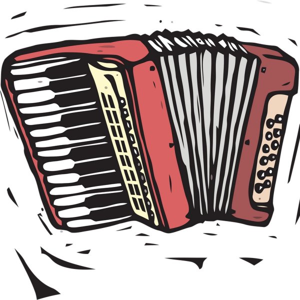 Нарисовать баян