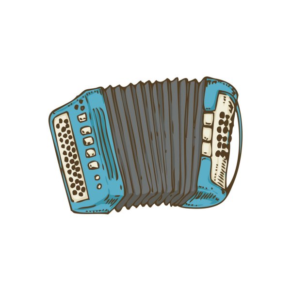Гармошка мультяшная