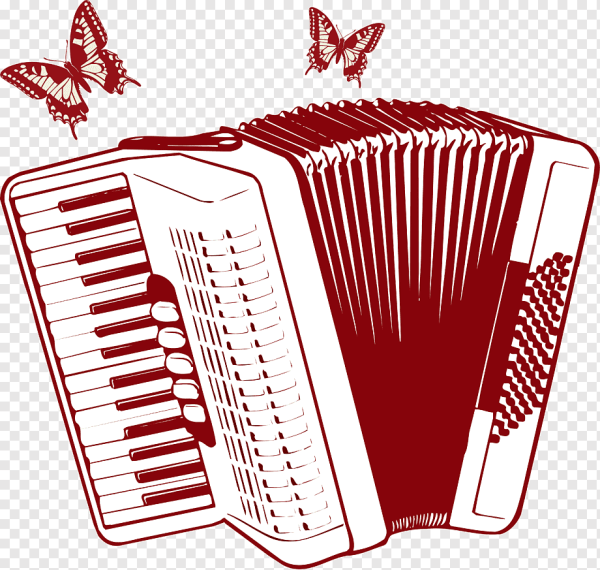 Красивый фон с гармонью