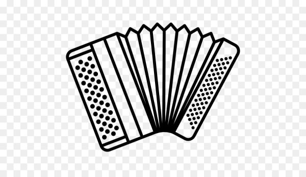 Баян раскраска