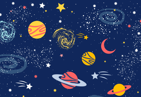 Космос иллюстрация