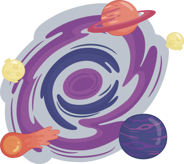 Галактика мультяшная