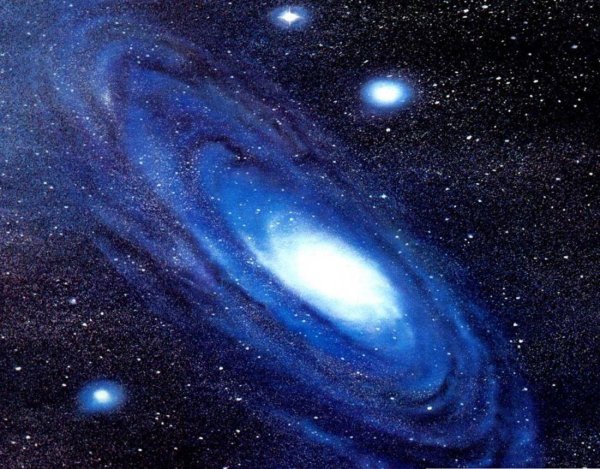 Галактика раскраска