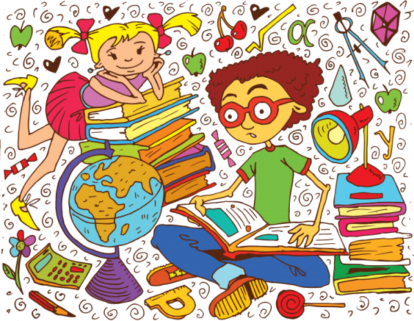 Иллюстрации на школьную тематику
