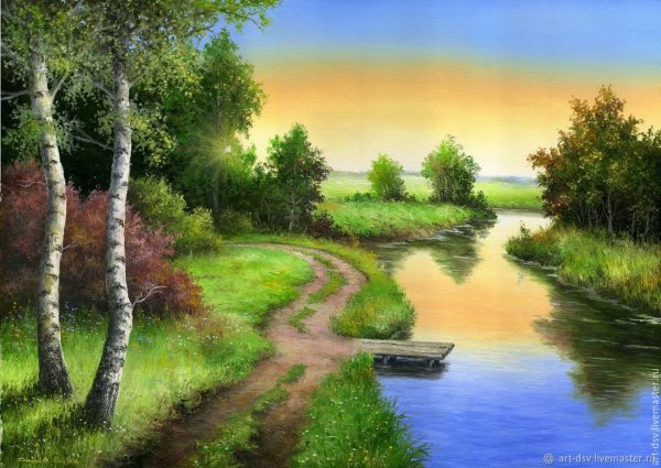 Пейзаж красота родного края