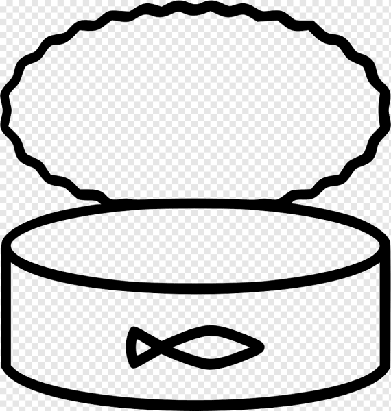 Консервы раскраска