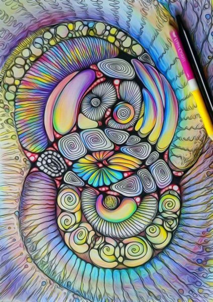 Нейрографические мандалы