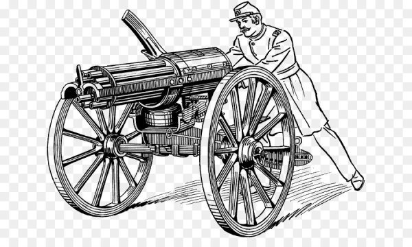 Пушка нарисовать