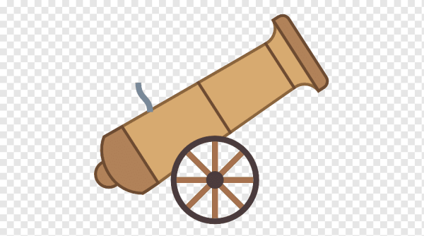 Пушка раскраска