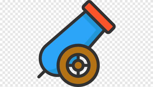 Пушка мультяшная