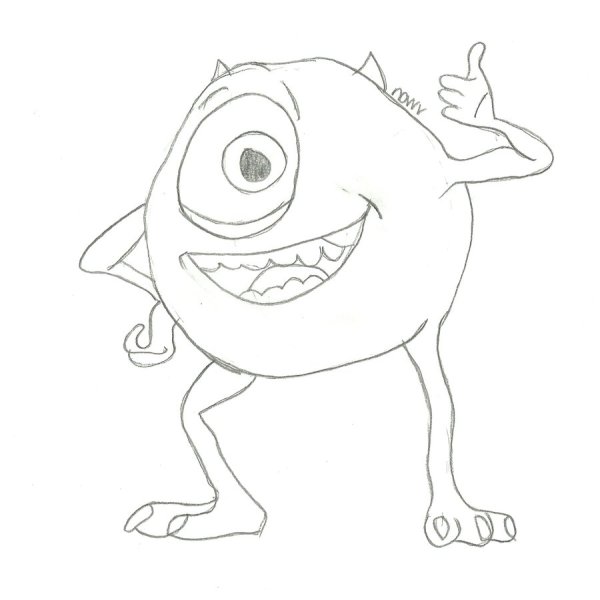 Майк Вазовски скетчи