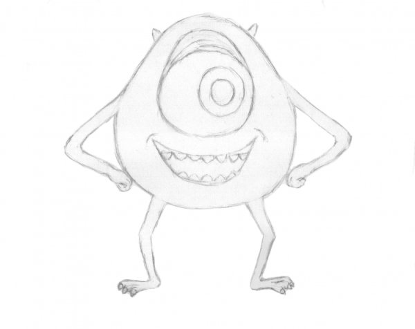 Майк Вазовски скетчи