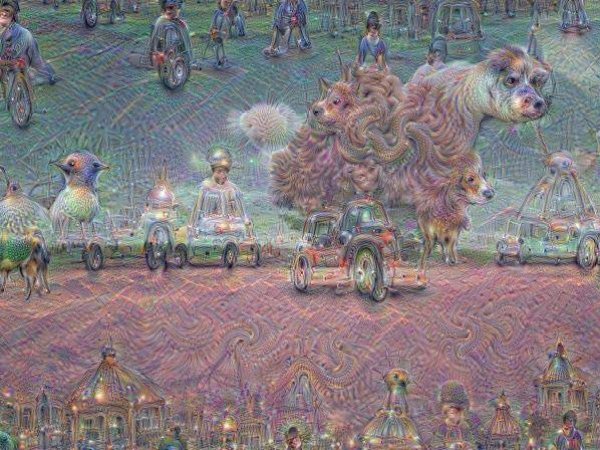 Нейронная сеть Deep Dream