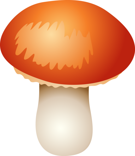 Грибы мультяшные